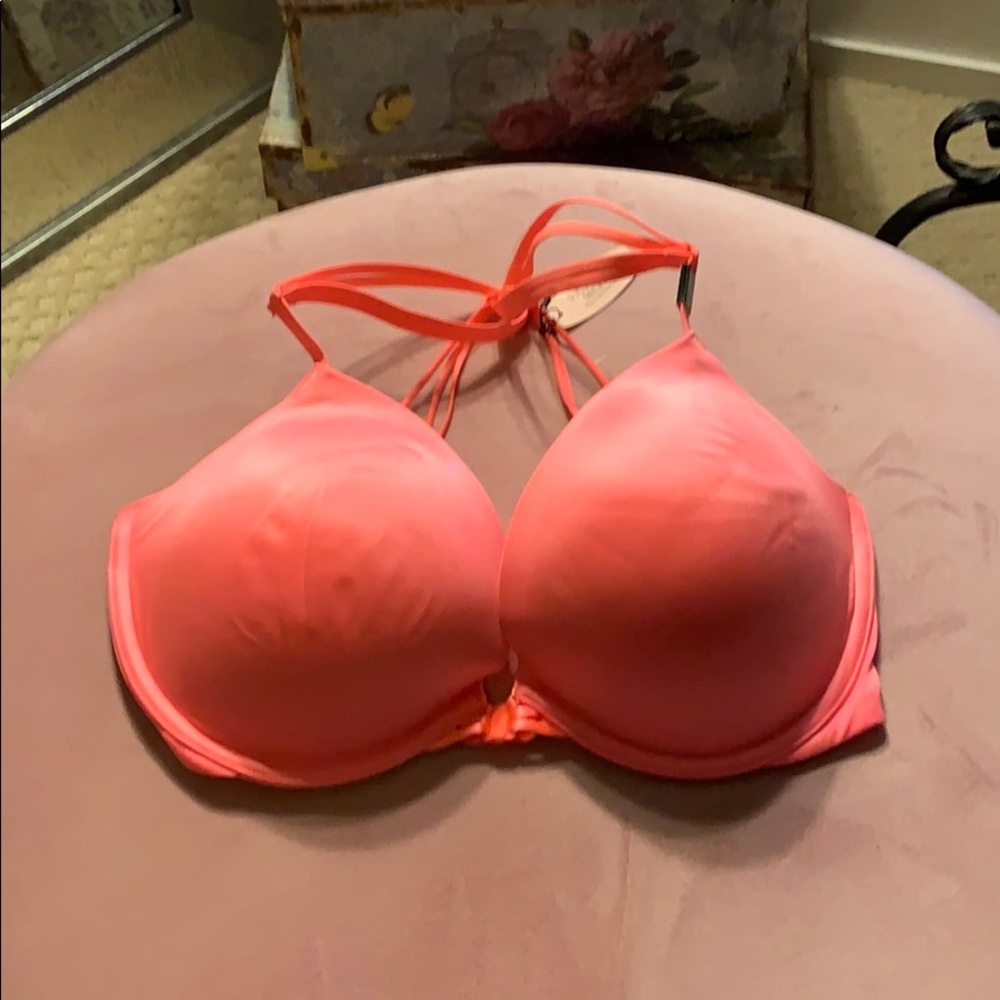 VS 34DD STRAPY NEON ORANGE Never worn with tags